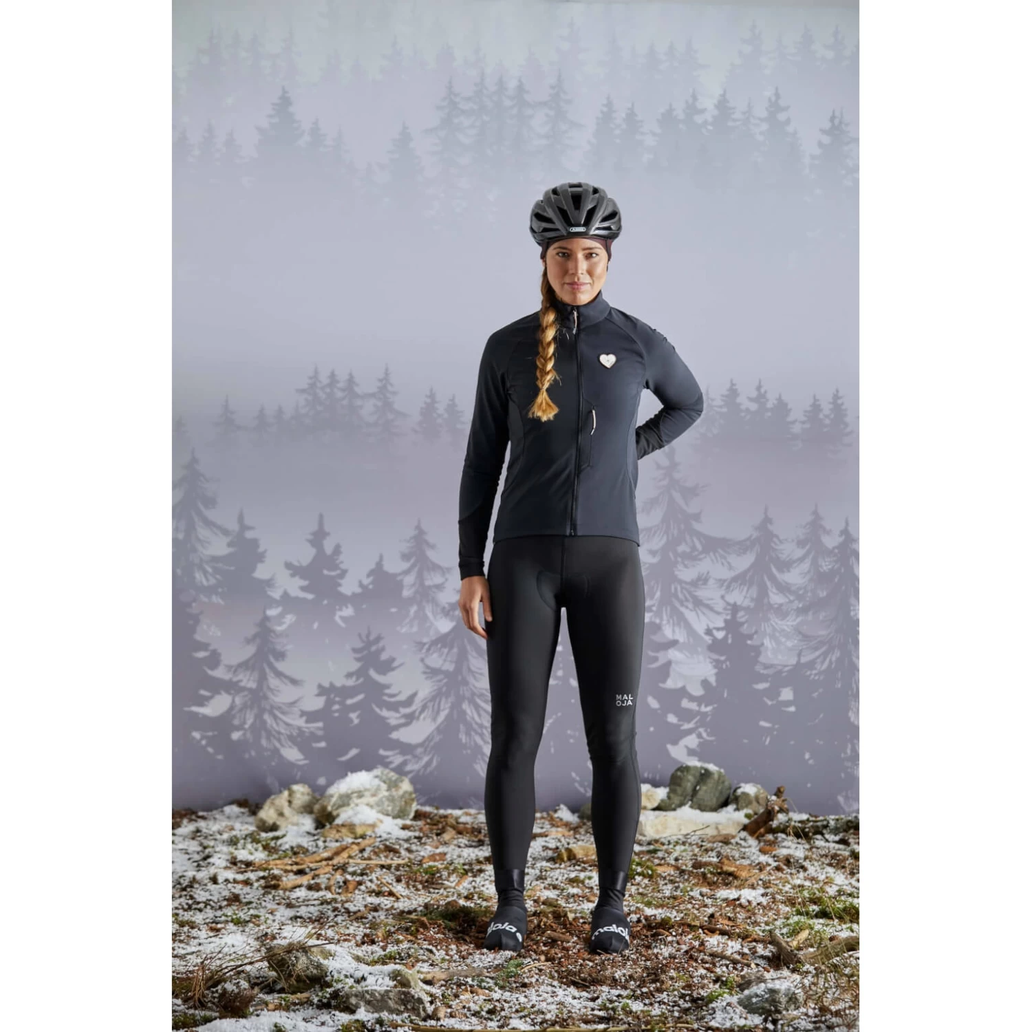 Maloja FarnM. NOS Women's Bike WB Jacket - Night Sky 8325 - Image 3