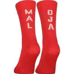 Maloja BaslanM. Sports Socks - Fire Red 8776