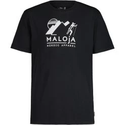 Maloja BeccoM. Organic Cotton Tee - Moonless 0817