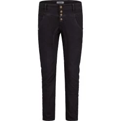 Maloja BeppinaM. Garment Dye Women's Pants - Short - Moonless 0817