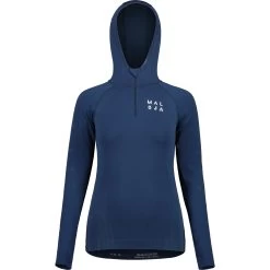 Maloja BlaumeiseM. Nordic Freeknit Women's Shirt - Midnight 8581