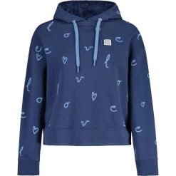 Maloja CadiniM. Organic Sweat Women's Hoody - Midnight Velolove 8747