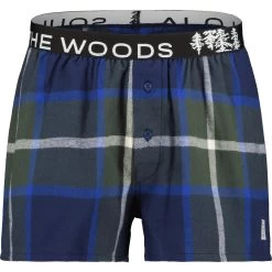 Maloja CaldaroM. Flannel Boxer - Midnight Multi 8618