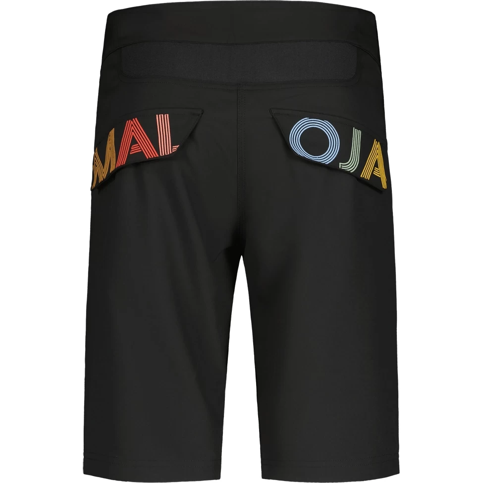 Maloja CardaminaM. Women's Cycle Shorts - Moonless Multi 0821 - Image 2