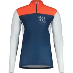 Maloja CastelfondoM. Nordic Race Aero Shirt - Midnight Multi 8618 34219