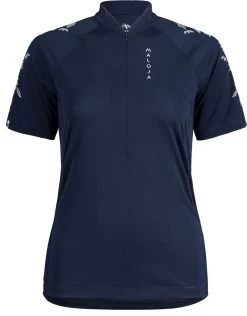 Maloja CuragliaM. All Mountain 1/2 Short Sleeve All Mountain Shirt Women's - Night Sky 8325
