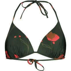 Maloja EisenauM. Women's Bikini Top - Fir Alpflower 8723