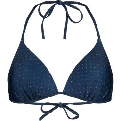 Maloja EisenauM. Women's Bikini Top - Midnight Dotgrid 8742