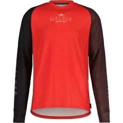 Maloja GaderM. Enduro Thermal Longsleeve Shirt - Fire Red Multi 8800