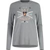 Maloja GrauschnepperM. Traceable BioRe Longsleeve Women - Grey Melange 0114