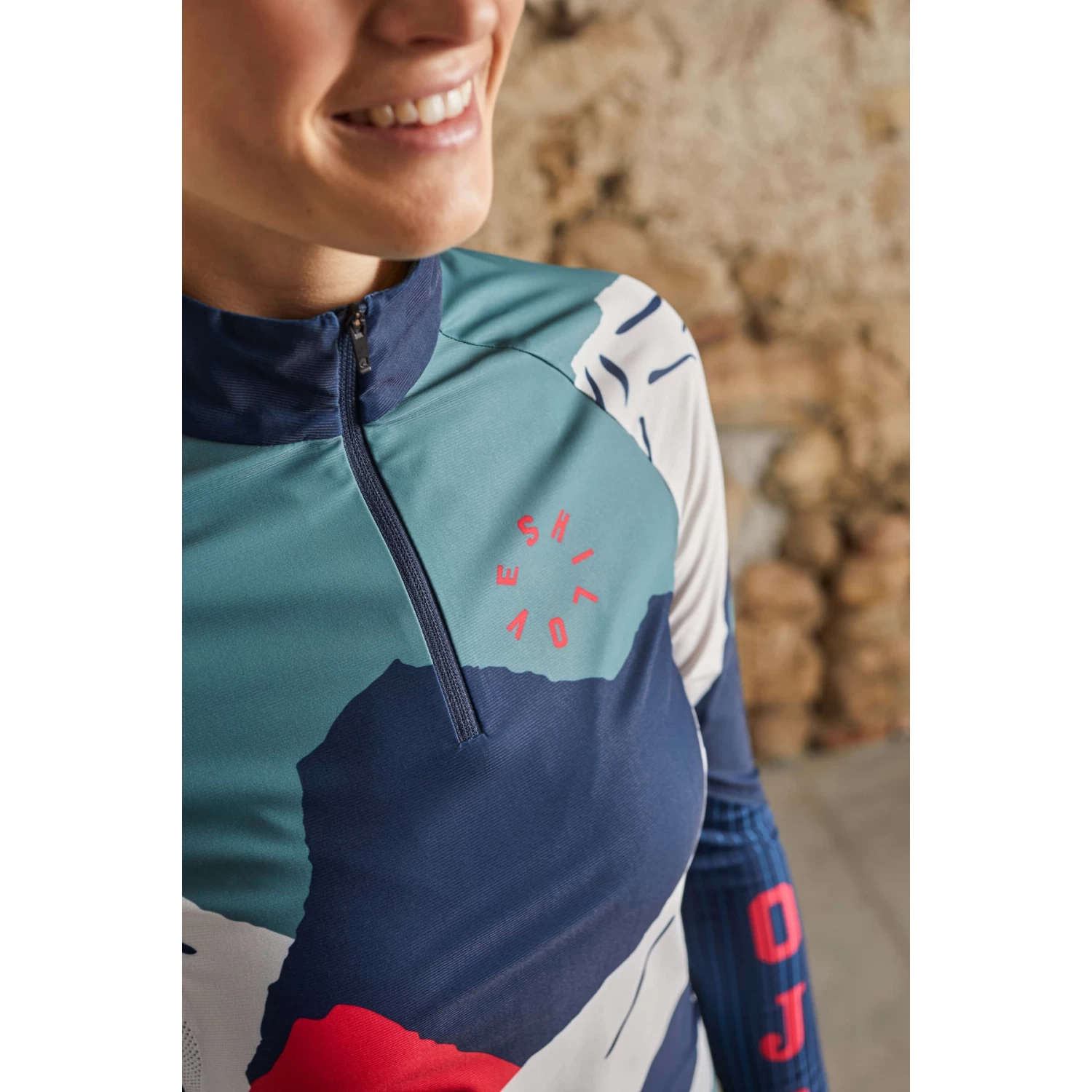 Maloja LohblüteM. Nordic Race Aero Women's Shirt - Midnight Mountain Glow 8809 - Image 3