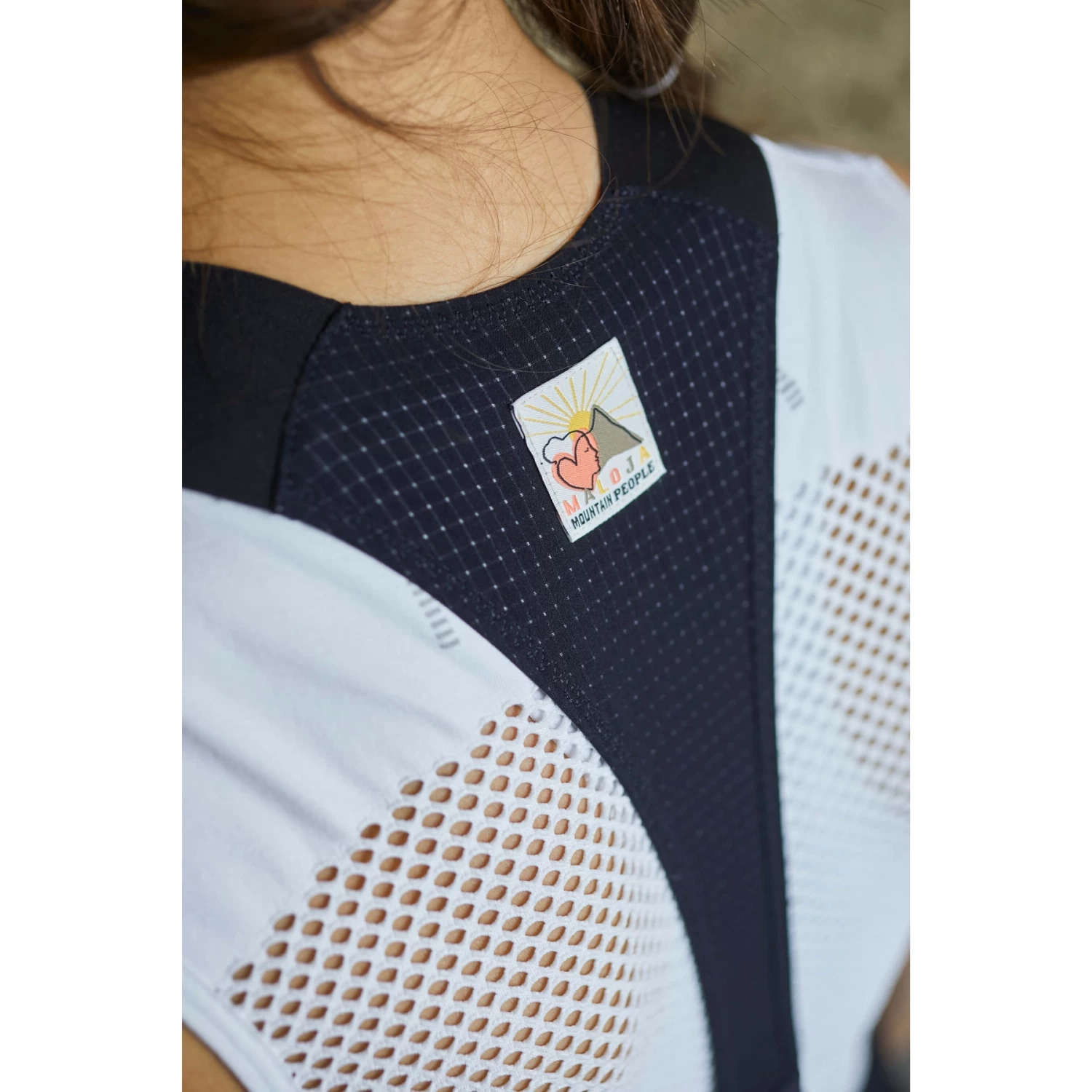 Maloja MarweesM. Women's Cycle Bib Shorts - Moonless 0817 - Image 3