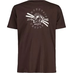 Maloja PatteriolM. Organic Cotton Tee - Chocolate 8775
