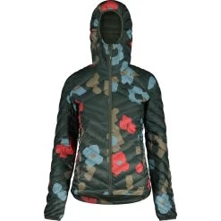 Maloja RehM. Light Mountaineering ReDown Women's Jacket - Deep Forest Primrose 8795