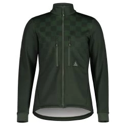 Maloja SanzenoM. Cycle Thermal Windblock Jacket - Deep Forest Check 8791