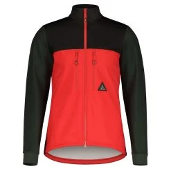 Maloja SanzenoM. Cycle Thermal Windblock Jacket - Fire Red Multi 8800