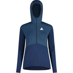 Maloja SchioM. Mountain Midlayer Hybrid Longsleeve Shirt Women - Midnight 8581