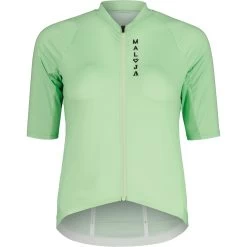 Maloja SchöneckM. 1/2 Roadbike Women's Jersey - Jadegreen 8738