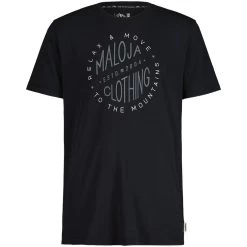 Maloja SerdesM. Mountain Tee - Moonless 0817