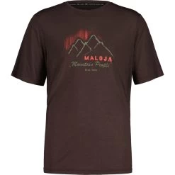 Maloja SichliM. Mountain Tee - Chocolate 8775