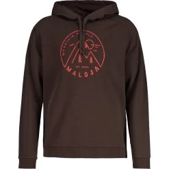 Maloja SoffrancoM. Organic Sweat Hoody - Chocolate 8775