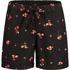 Maloja SpitzahornM. Women's Organic Cotton Shorts - Moonless Flowerspots 8751