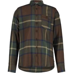 Maloja TendreM. Organic Flannel Shirt - Chocolate Multi 8785