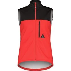 Maloja TozzagoM. Cycle Thermal Windblock Vest - Fire Red Multi 8800