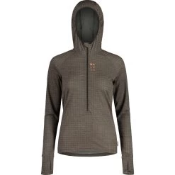Maloja VajoletM. Mountain Midlayer Women's Shirt - Moonless 0817 35107