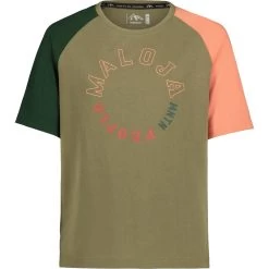 Maloja ValspregnaG. Enduro Kid's Tee - Oak Multi 8762