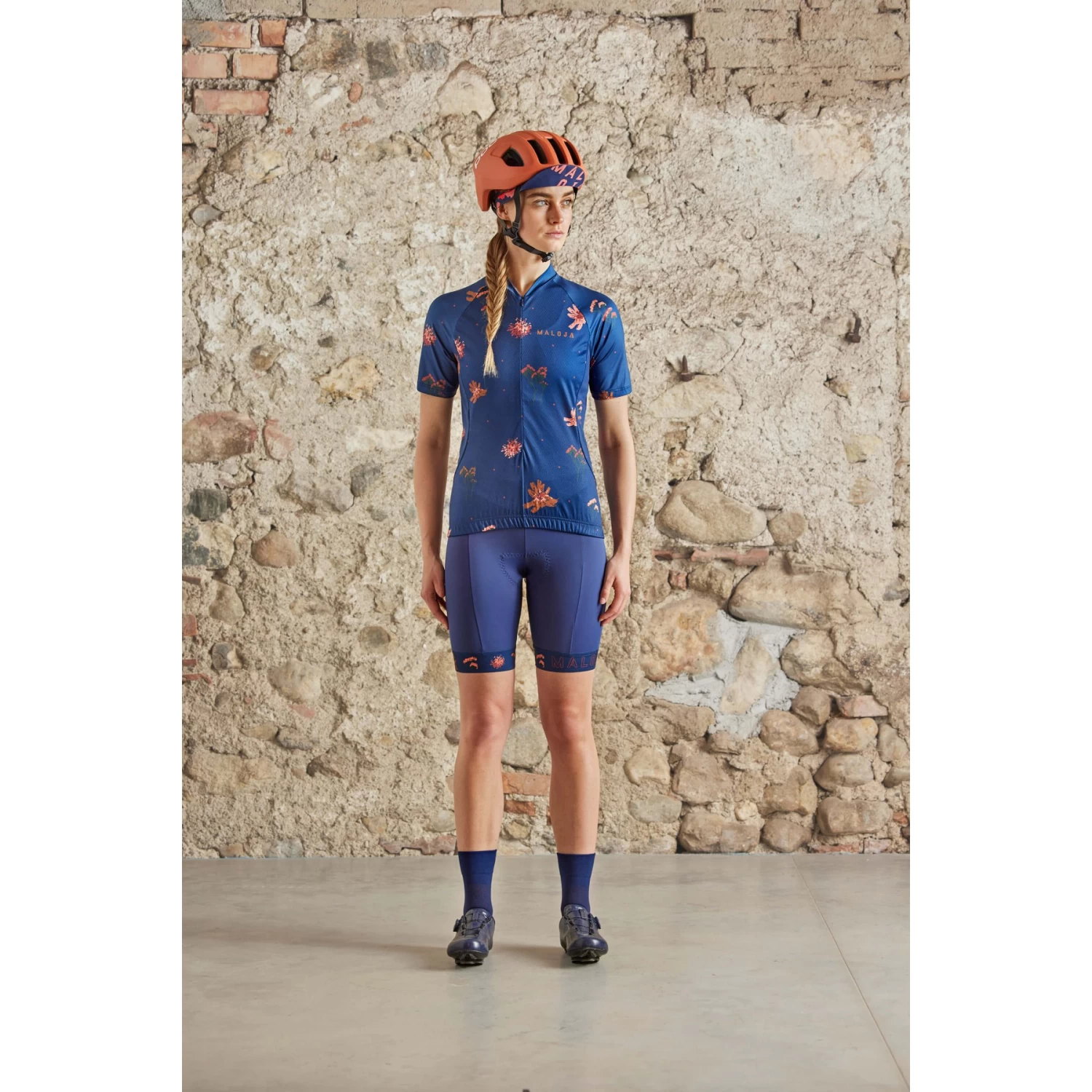 Maloja VanilM. AOP 1/2 Cycle Women's Jersey - Rosehip 8674 - Image 3