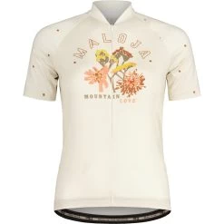 Maloja VanilM. 1/2 Cycle Women's Jersey - Glacier Milk 8585