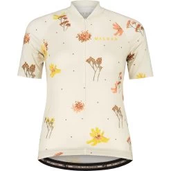 Maloja VanilM. AOP 1/2 Cycle Women's Jersey - Glacier Milk 8585