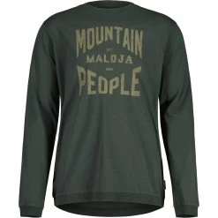 Maloja VazzolerM. Organic Cotton Longsleeve - Deep Forest 0550