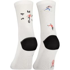 Maloja VesuvM. Sports Socks - Glacier Milk Nordic 8803