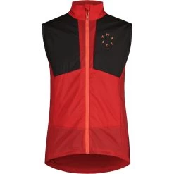 Maloja WeidelgrasM. Ski Touring Hybrid Vest - Deep Sunset Multi 8688